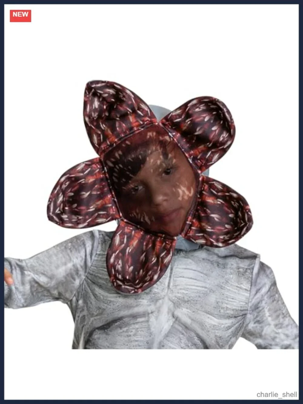 Stranger Things Demogorgon Costume Kids Jumpsuit with Headpiece Halloween